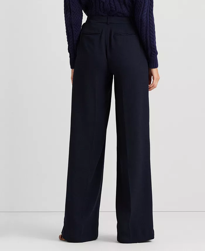 Women's Double-Faced Georgette Wide-Leg Pants - thumbnail 6