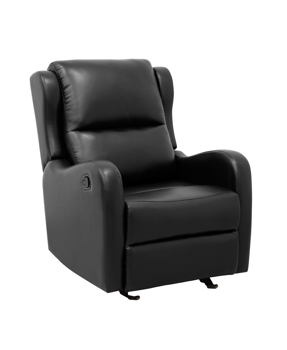 Shop Homelegance White Label Cynthia 30" Glider Manual Recliner In Black