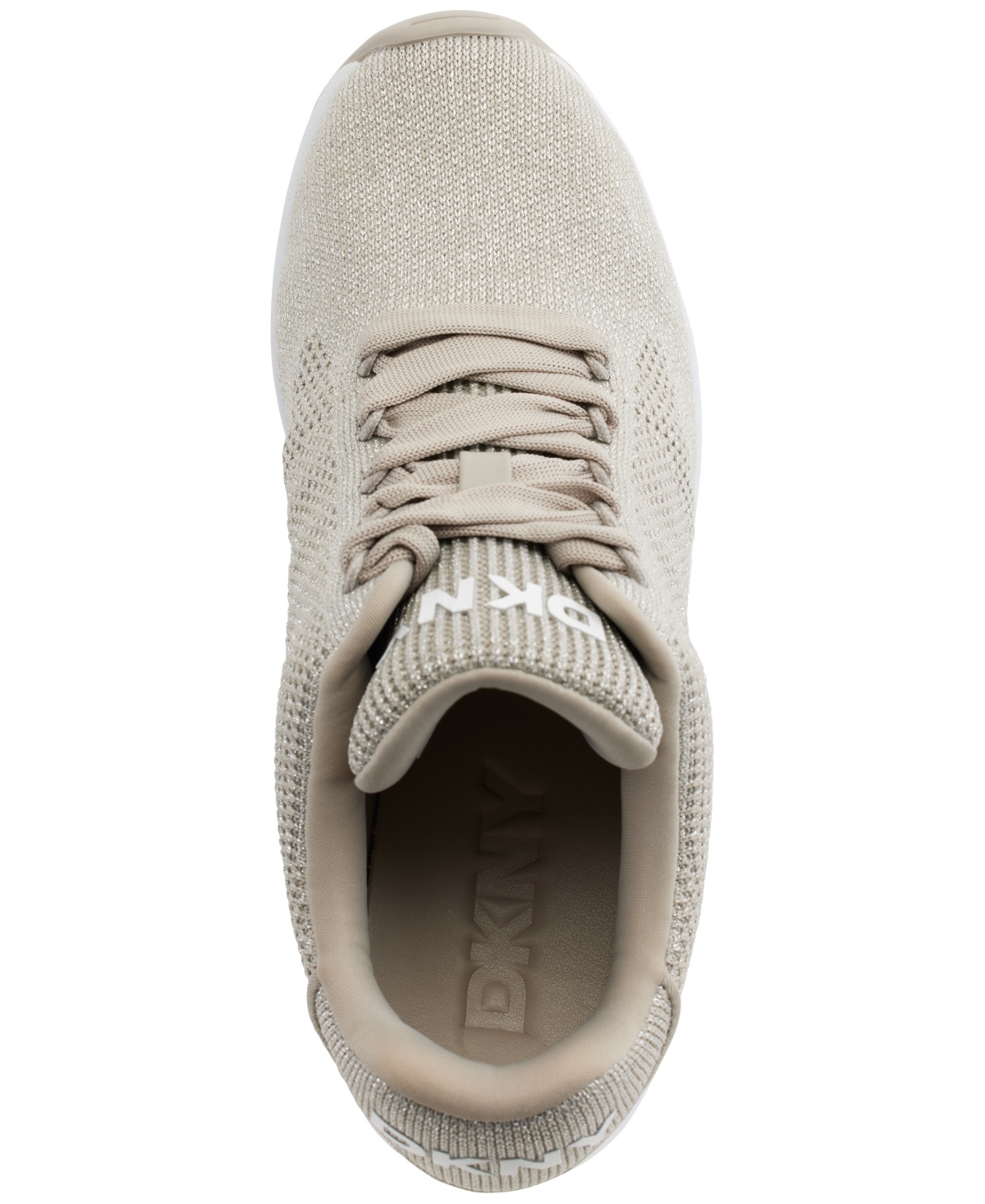 Dkny Women's Parks Lace-Up Wedge Sneakers - Silver