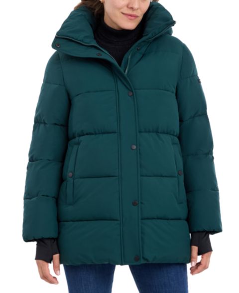 Женские куртки BCBGMAXAZRIA Women's Hooded Puffer Coat