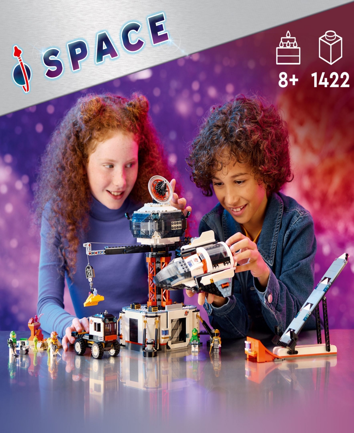Lego City Space Base And Rocket Launchpad Set 60434 In No Color
