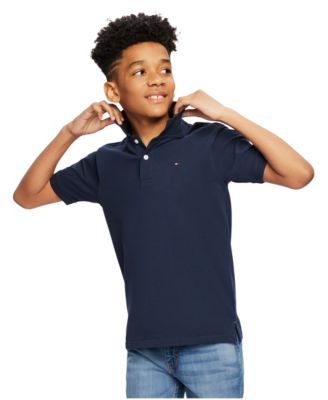 Big Boys Ivy Stretch Polo Collared Shirt