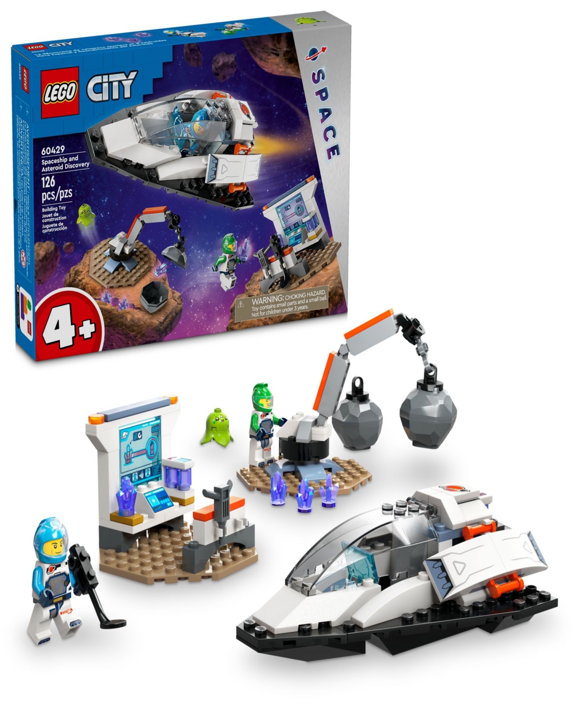Shop Lego City Spaceship And Asteroid Discovery Set 60429 In No Color