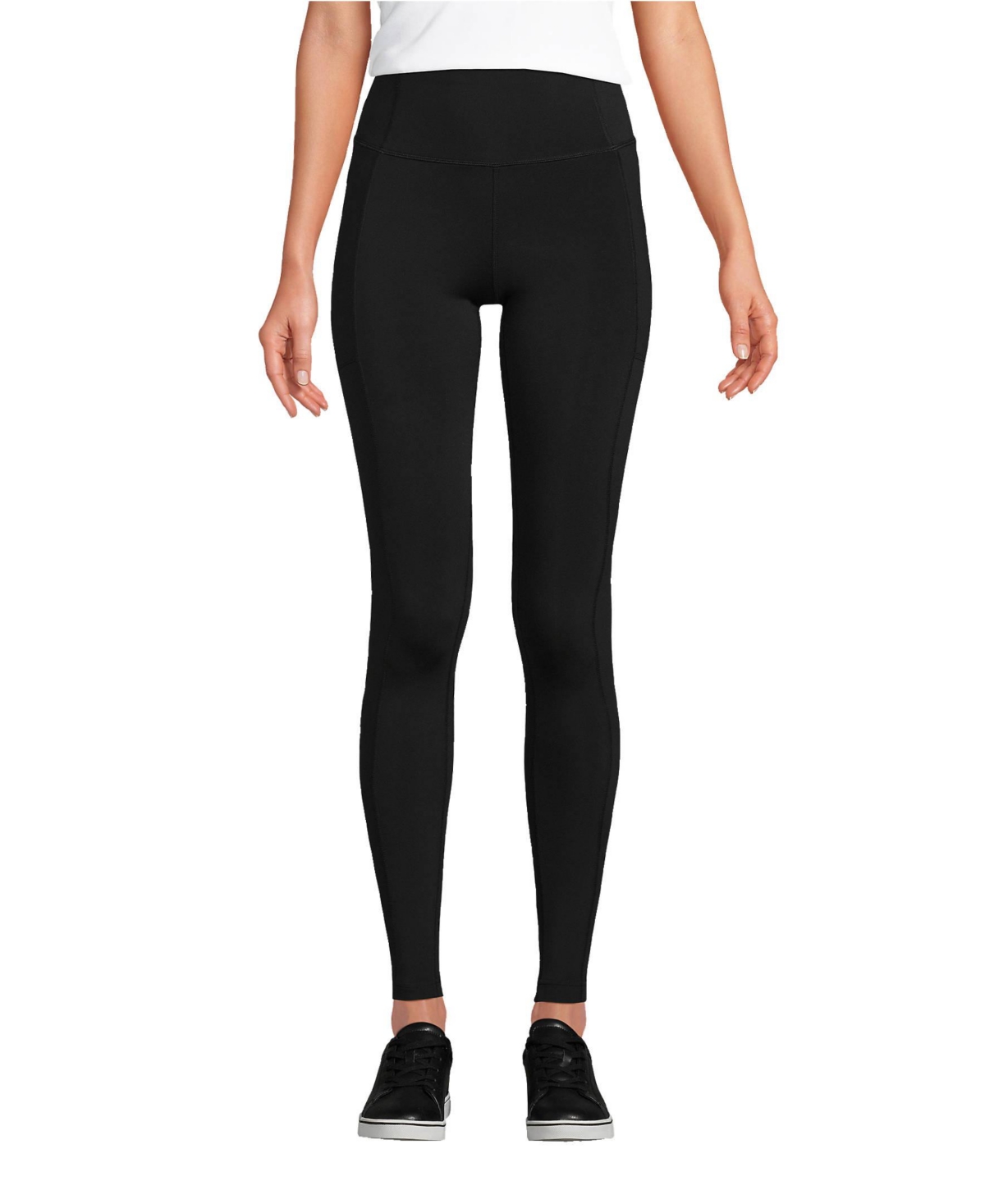 Lands' End Women's Active High Impact Pocket Leggings