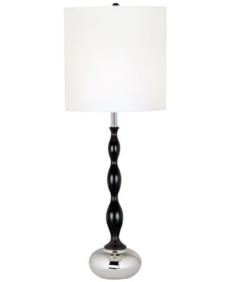 Kathy Ireland - Curvy Column Lamp with Chrome Base