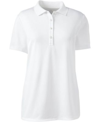 Women's Short Sleeve Solid Active Polo