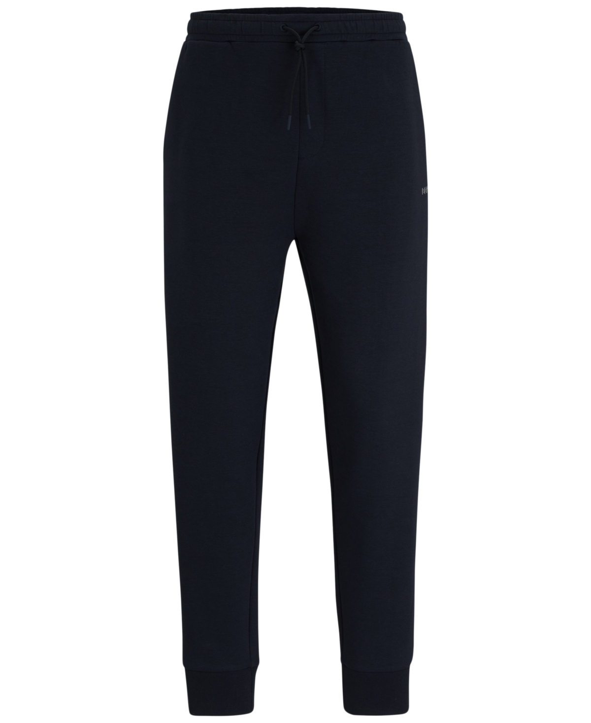 Shop Hugo Boss Boss By  Men's Logo Print Tracksuit Bottoms In Dark Blue