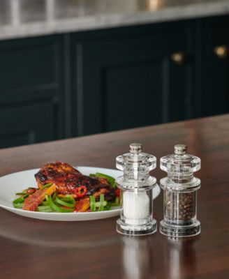 4.5" Acrylic Salt & Pepper Mill Gift Set
