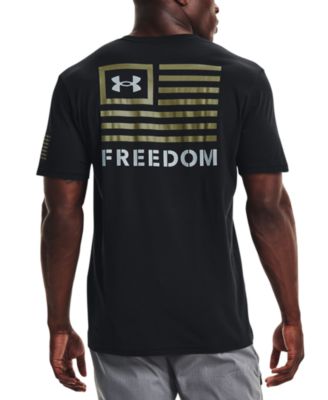 Men's Relaxed Fit Freedom Logo Short Sleeve T-Shirt