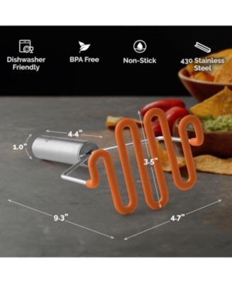 Non-Scratch Potato Masher Kitchen Tool - Durable Stainless Steel Mashed Potatoes Masher