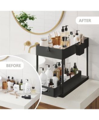 Under Sink Bathroom & Kitchen Cabinet Organizer
