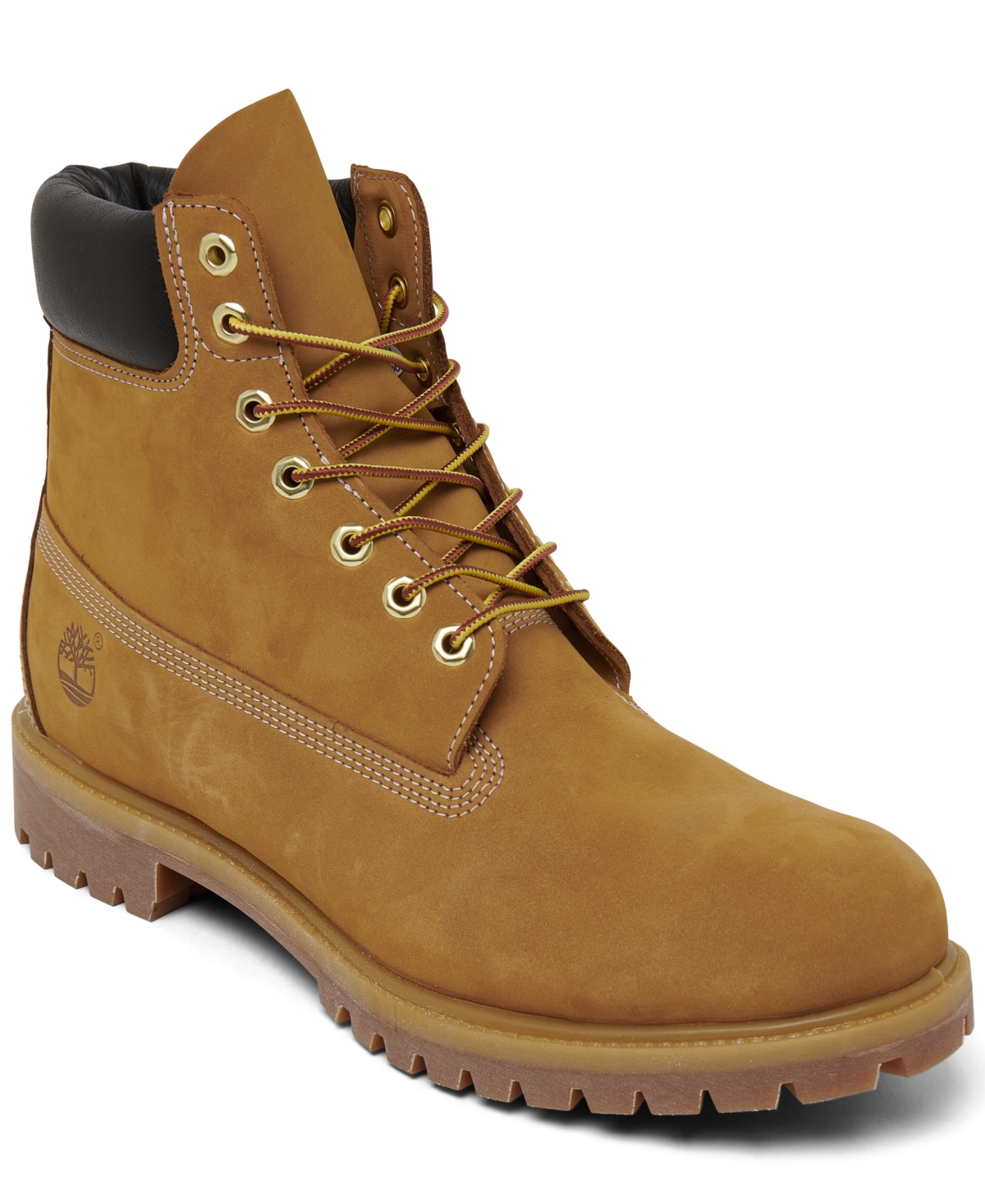 Shop Timberland Men's 6 Inch Premium Waterproof Boots From Finish Line In Wheat