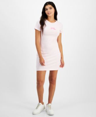 Grayson Threads, The Label Juniors' Bow Graphic T-Shirt Dress - Macy's