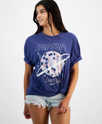 Grayson Threads, The Label - Juniors' NASA Graphic T-Shirt