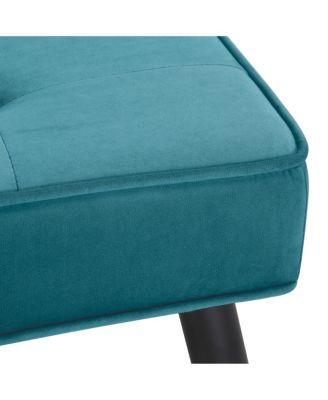 Velvet Tufted Bedroom Bench for Living Room & Entryway