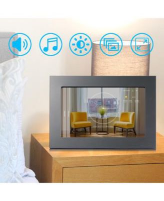 10.1" WiFi Digital Photo Frame with Photos/Videos sharing – Elegant Metal Frame