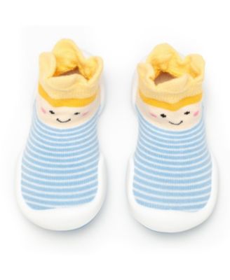 Infant Boys Breathable Washable Non-Slip Sock Shoes Crown Prince