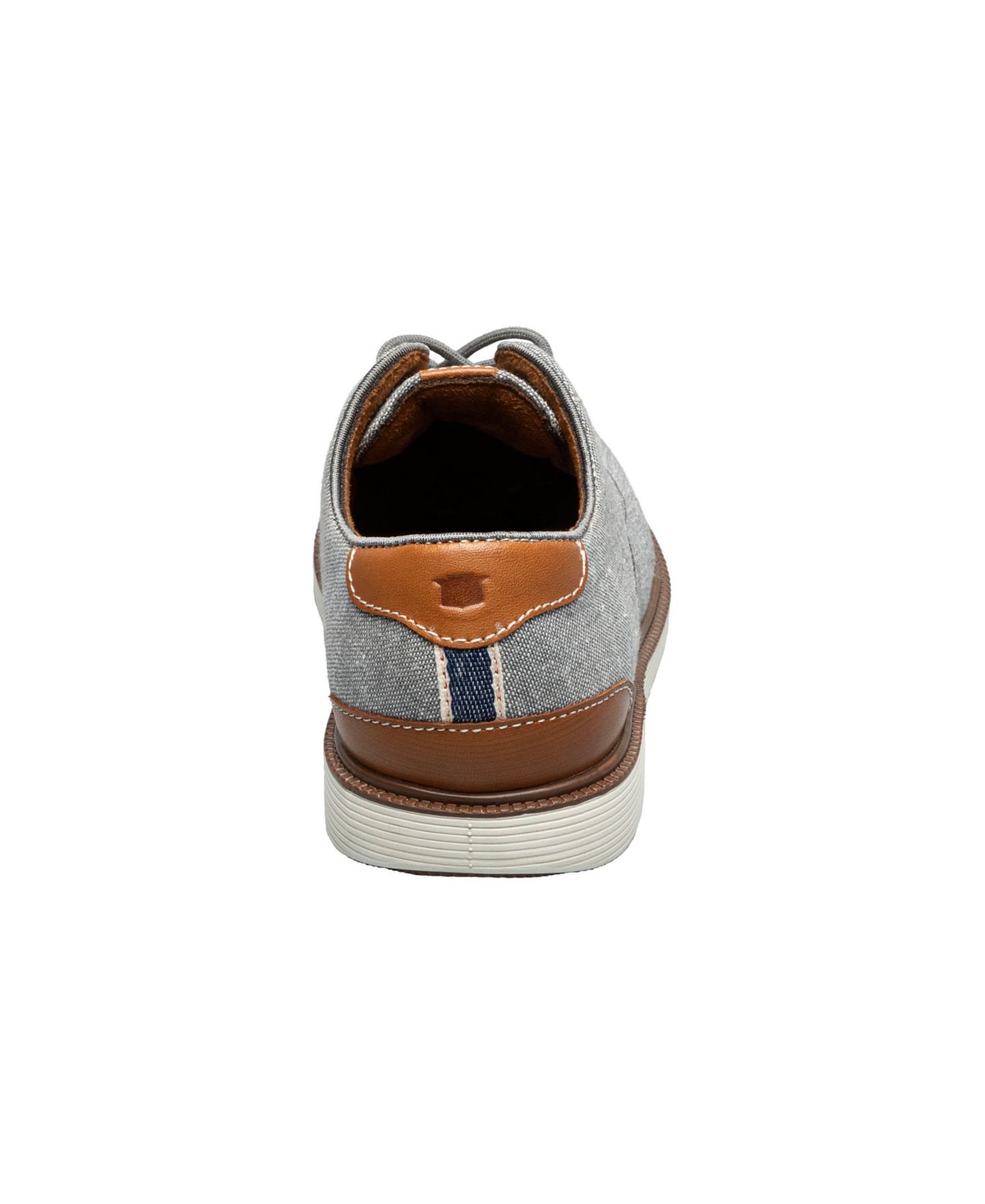 Детские оксфорды Florsheim Highland Jr. из парусины для мальчиков, цвет: Серый — фото 4