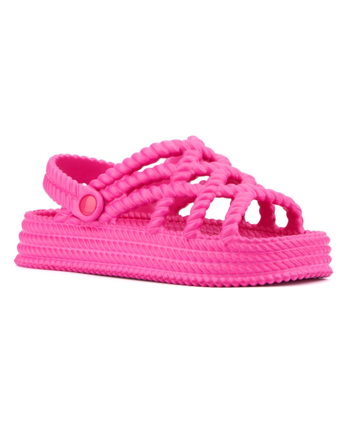 Women's Jazzy Platform Sandal - Hot pink