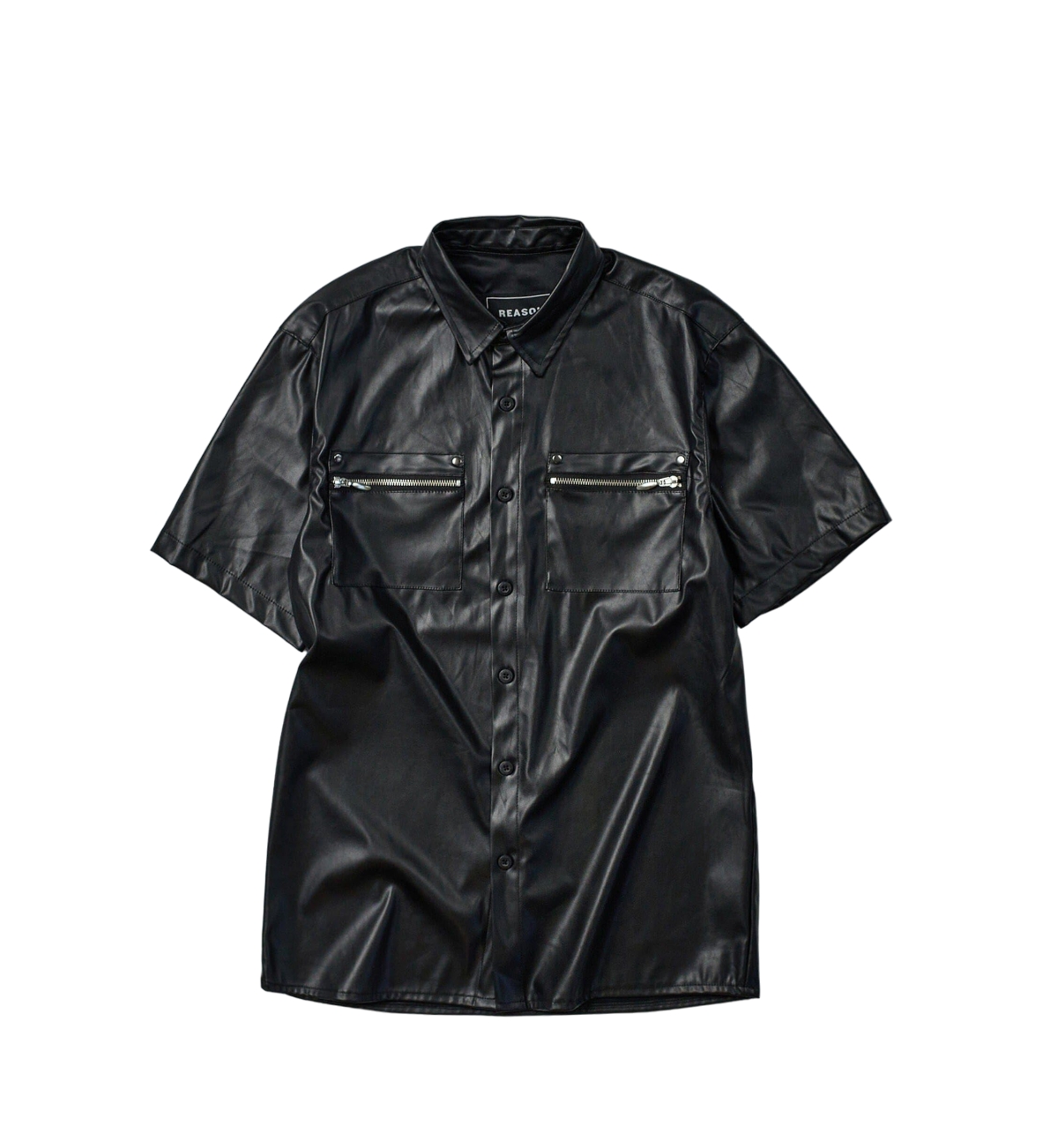 Shop Reason Dante Men's Shirt In Black