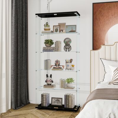 Double Door Glass Display Cabinet