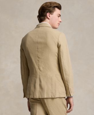 Men's Polo Soft Modern Linen Suit Jacket