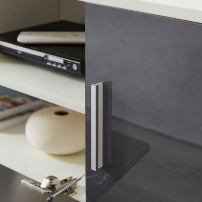 Streamdale Modern TV Stand with LED Lights