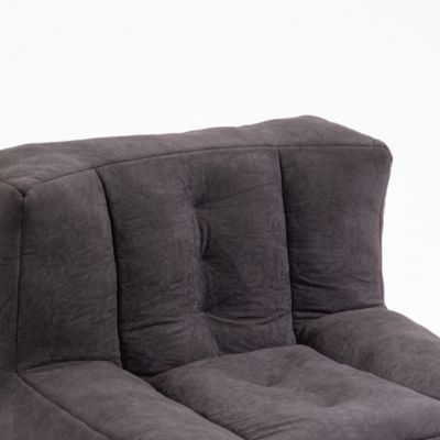  Bean bag and ottoman set for adults and kids