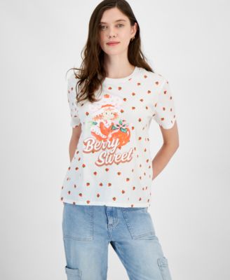Love Tribe - Juniors' Berry Sweet Crewneck T-Shirt