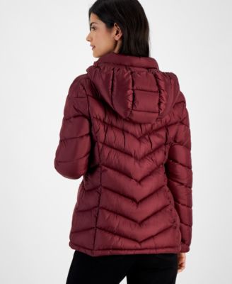 Women's Packable Hooded Puffer Coat