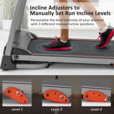 Streamdale Foldable Home Treadmill, 1.5HP