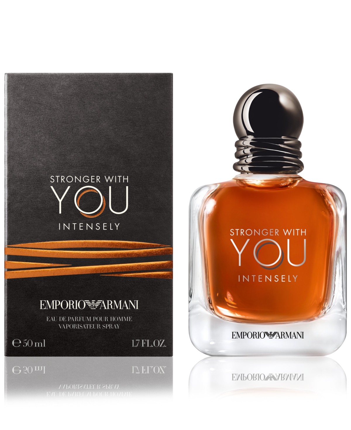 GIORGIO ARMANI EMPORIO ARMANI MEN'S STRONGER WITH YOU INTENSELY EAU DE PARFUM SPRAY, 1.7 OZ. 