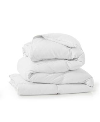 All Season Warmth Goose Feather Down Fiber Comforter, California King