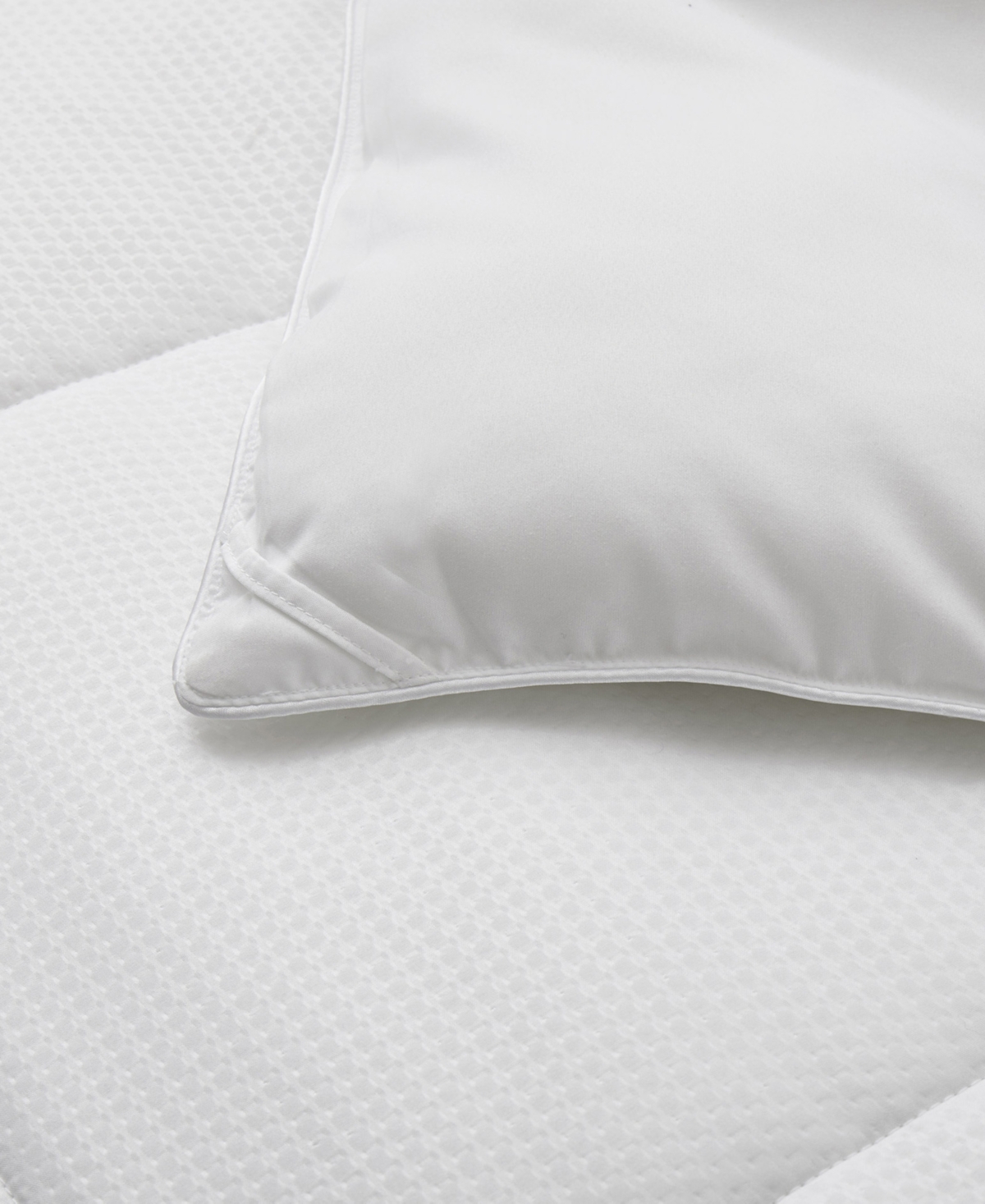 Unikome All Season Machine Washable Comforter, Twin In White