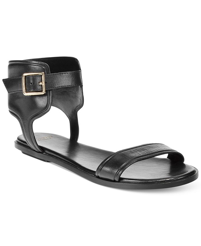 Cole Haan Barra Snake-Print Sandals - Macy's