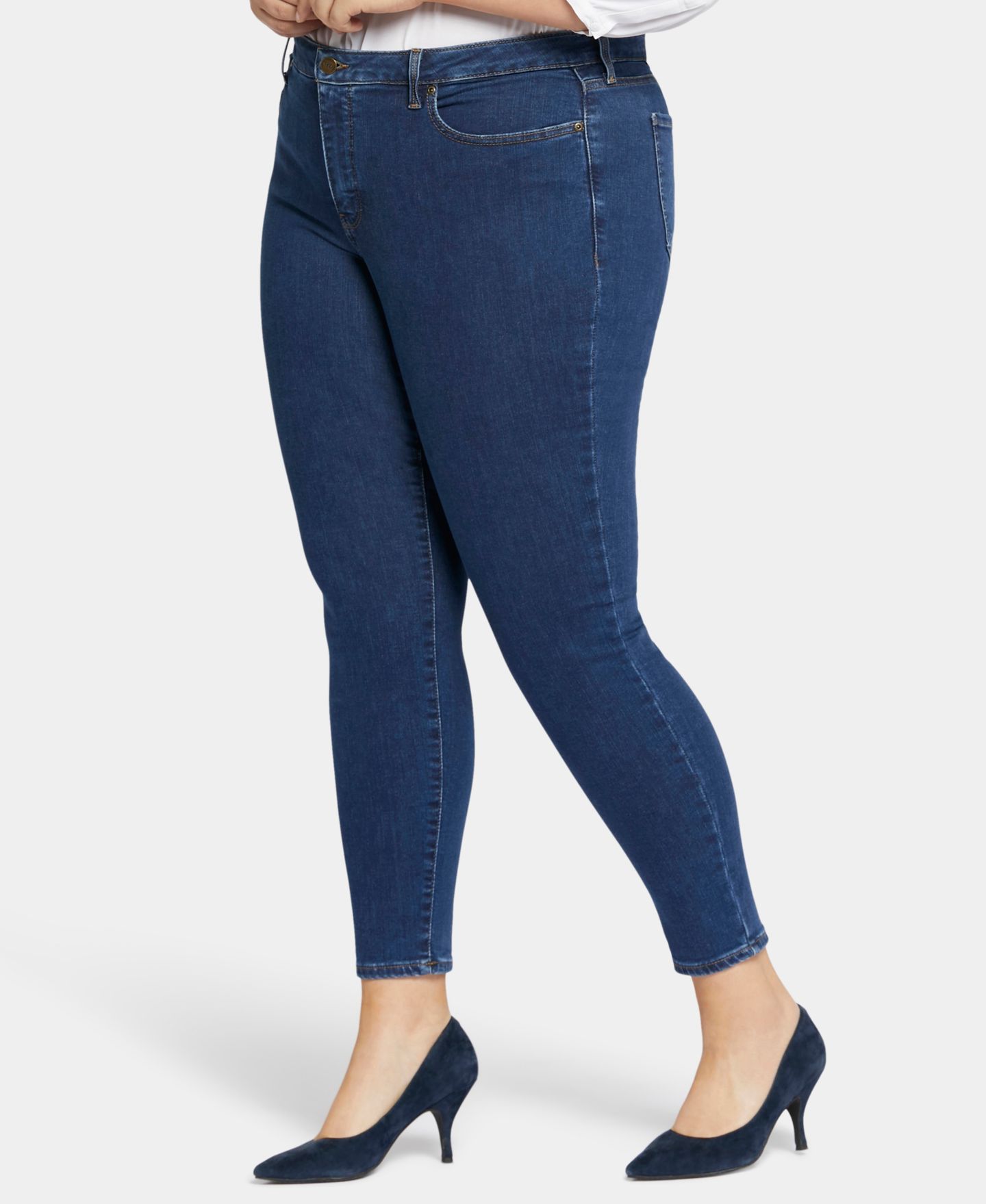 Женские джинсы NYDJ Plus Size Ami Skinny Jean, цвет: Quinn — фото 2