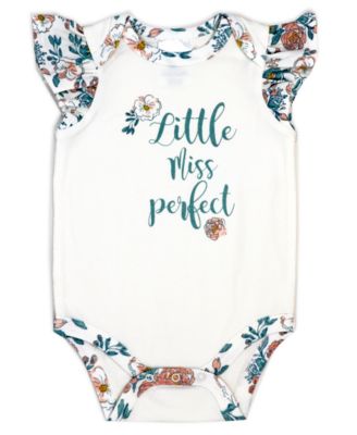 Baby Girls Little Miss Perfect 3 Piece Apparel Set