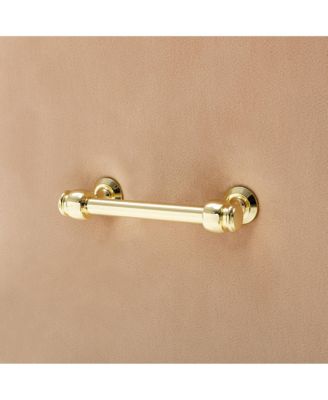 Upholstered Performance Velvet Accent Chair With Metal Leg (Set of 2)