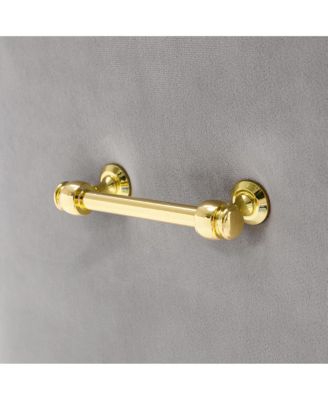 Upholstered Performance Velvet Accent Chair With Metal Leg (Set of 2)