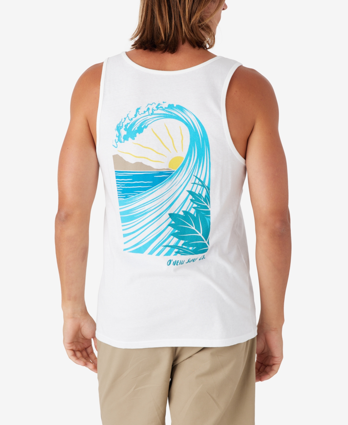 Shop O'neill Blue Room Tank In White