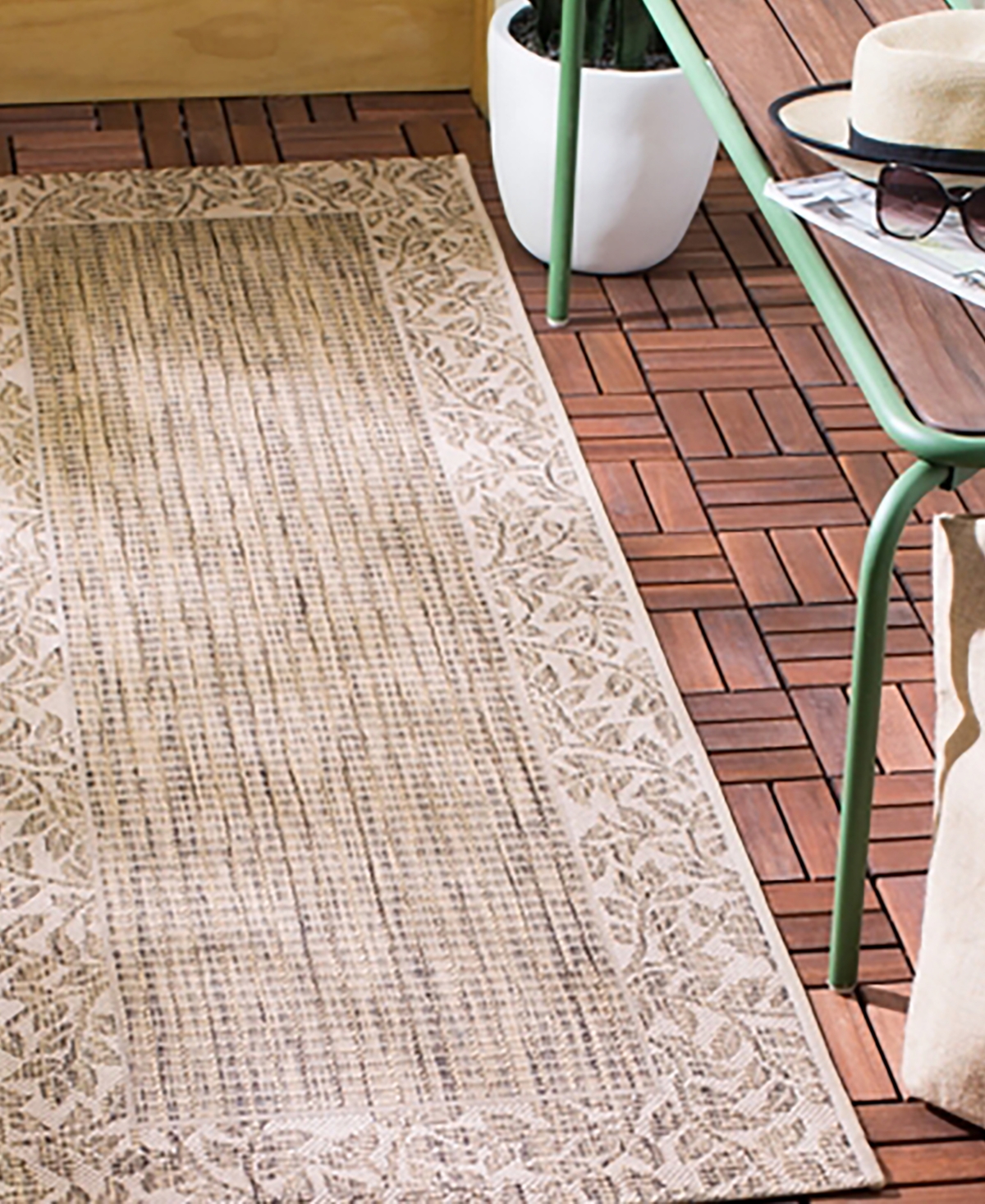Safavieh Courtyard CY0727and Natural 2'7