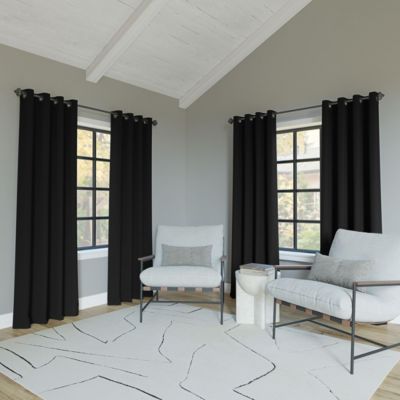 Oslo Theater Grade Extreme 100% Blackout Grommet Curtain Panel