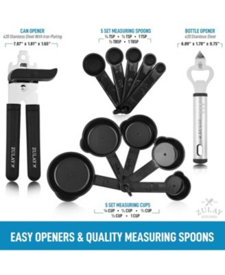 23 Piece Nylon Kitchen Utensils Nylon & Stainless Steel Cooking Utensils Set