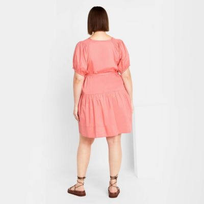 Plus Size Cassie Plain Dress