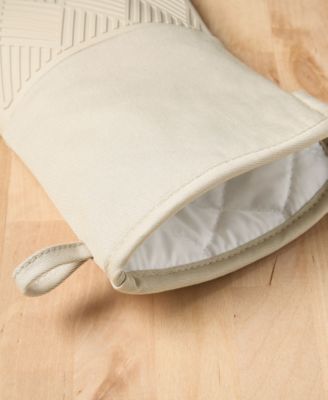 Basics Silicone Basketweave Oven Mitts, Set of 2