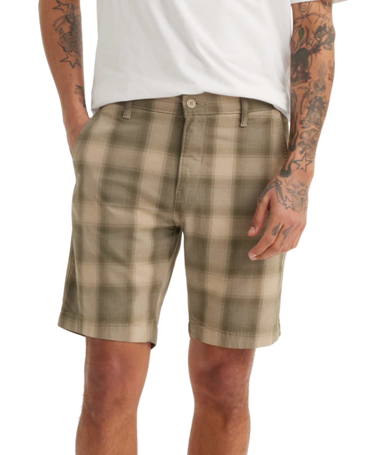 Shop Levi's Men's Xx Chino 9" Shorts In Clyde Plai