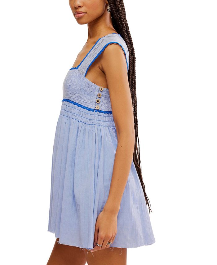 Free People Raven Babydoll Mini Dress