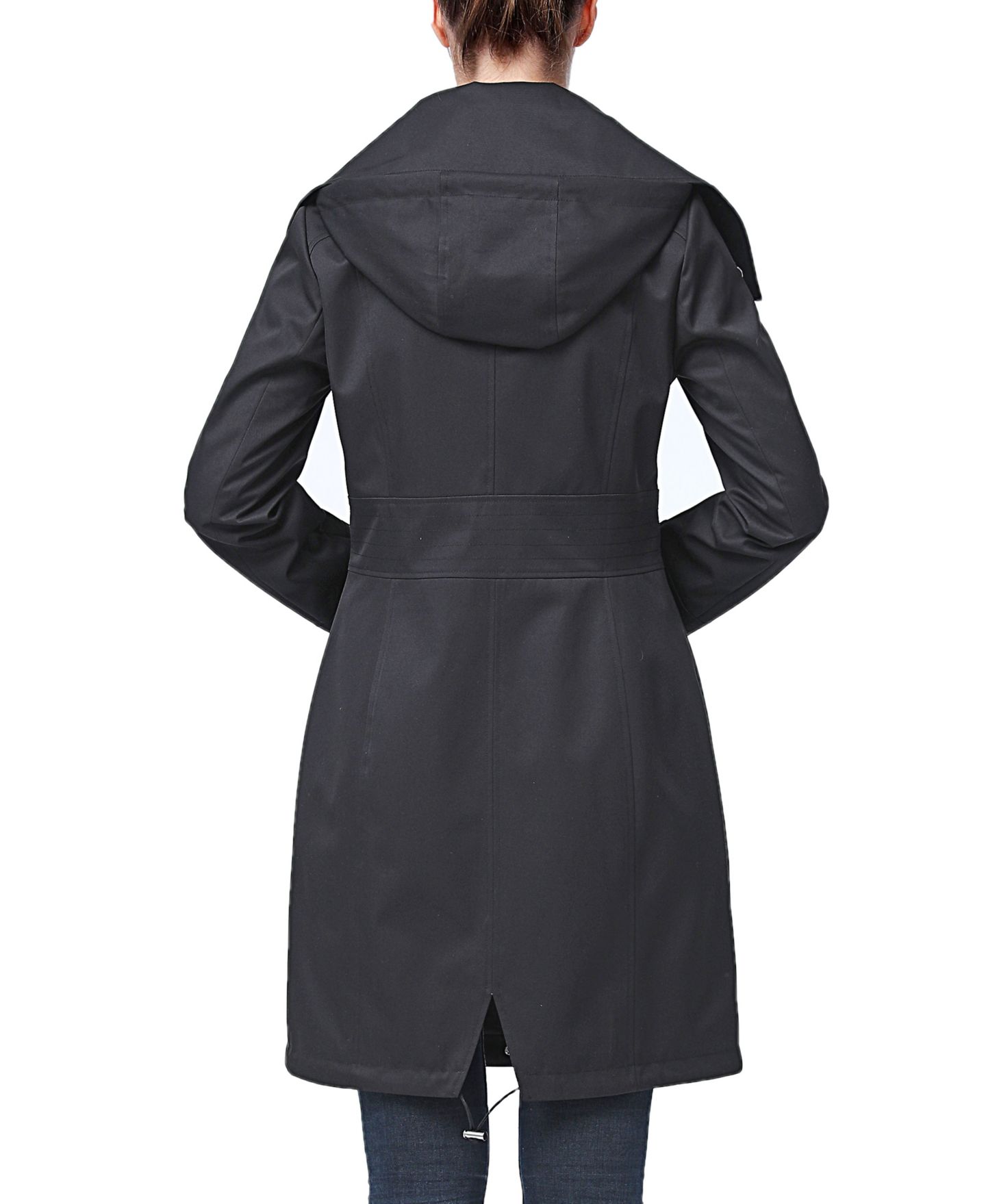 Женское пальто kimi + kai Alys Water Resistant Hooded Anorak, цвет: Чёрный — фото 3