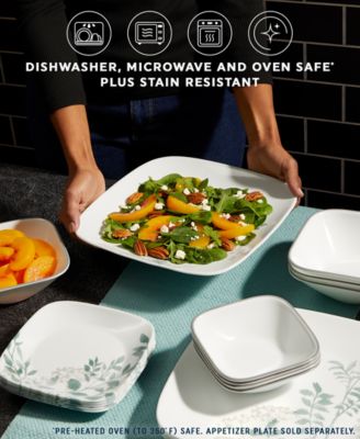 Amalie 16 Pc. Dinnerware Set, Service for 4