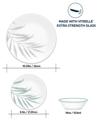 Solar Print 12 Pc. Dinnerware Set, Service for 4